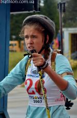 Summer open championship of Ukraine 2013. Sprint. Women