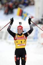 World Championship 2008. Ostersund. Pursuit. Women.