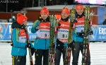 Ostersund 2013. Ukraine 3rd in mixed relay