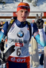 Hochfilzen 2013. Pursuit and relay (men)