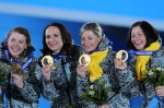 Sochi 2014. Golden relay award ceremony