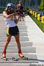 Summer open championship of Ukraine 2012. Pursuit. Women